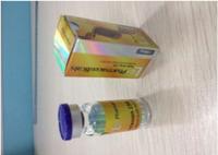 Gold Pharmaceutical Glass Vial Labels / Pharmacy Labels Stickers 60 * 30 MM