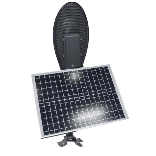 50w IP65 Waterproof LED Street Light Aluminum Housing Steel With Solar Panel
