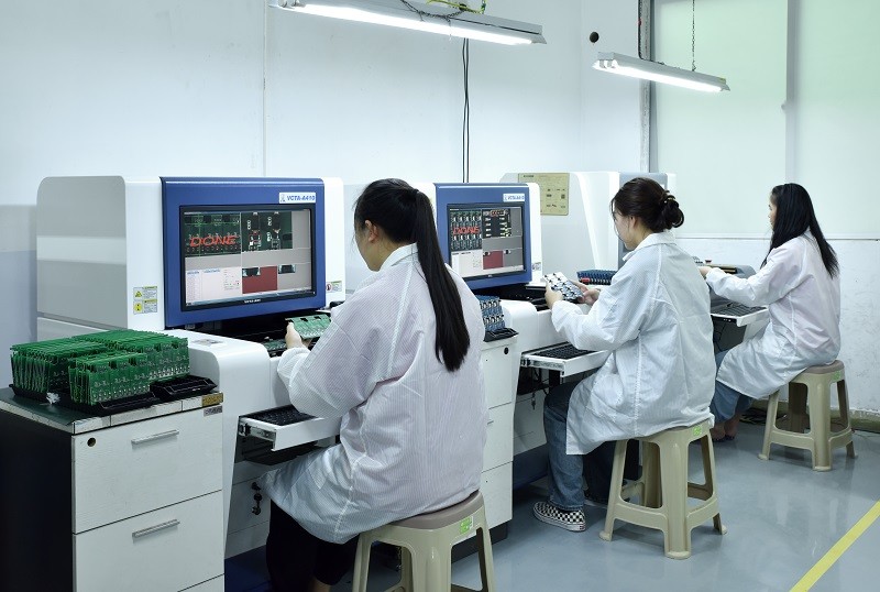 PCB электроники изготовляя зеленые 0.2mm-7mm SMT PCBA для аудио автомобиля