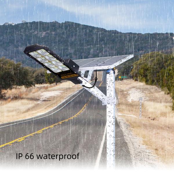 300W Solar Street Light 600*350*17mm 20-24 Hours Lighting Time