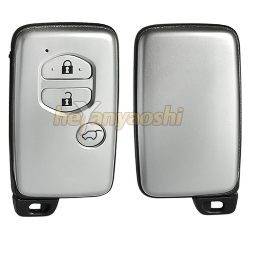 Toyota 3 Buttons Smart Key Shell with Emergency Key Insert