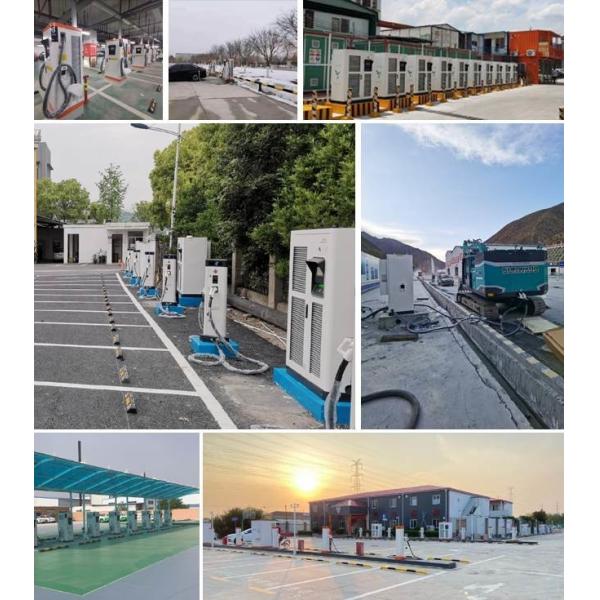 Customizable 360kW Energy Saving DC Fast Charger Commercial Car Charging Points