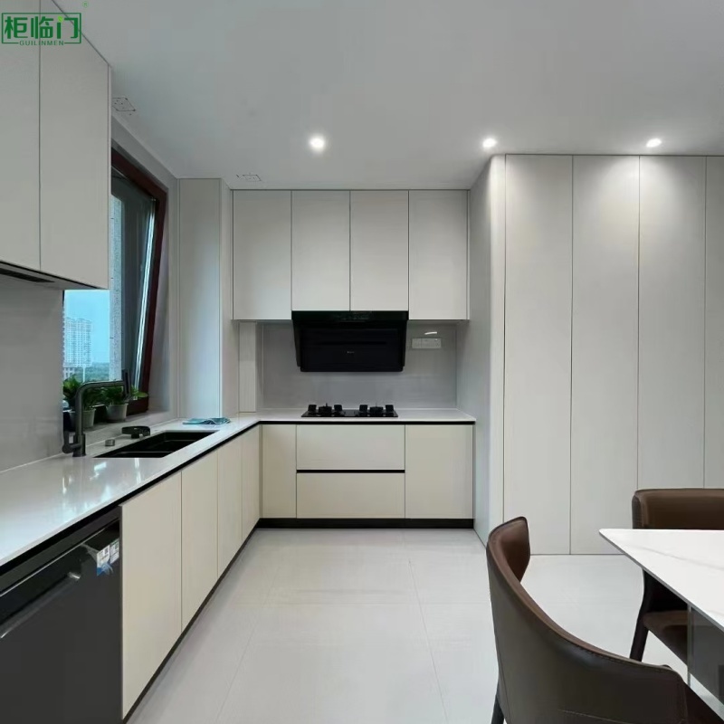 Wall Mounted Aluminum Kitchen Cabinet Moisture Proof Termite Proof