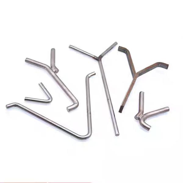 Cutting Y Anchor Refractory V Anchor To Fix Ceramic Blanket Refractory Cement