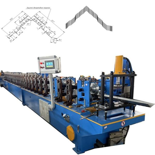 Machine de formage de crête réglable en largeur