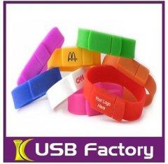 Nueva memoria USB AT-051C de la pulsera de la moda