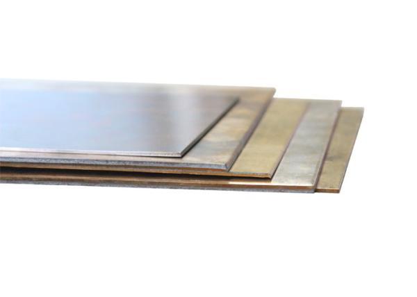 High Performance Copper Clad Steel Sheet , Copper Clad Steel Board