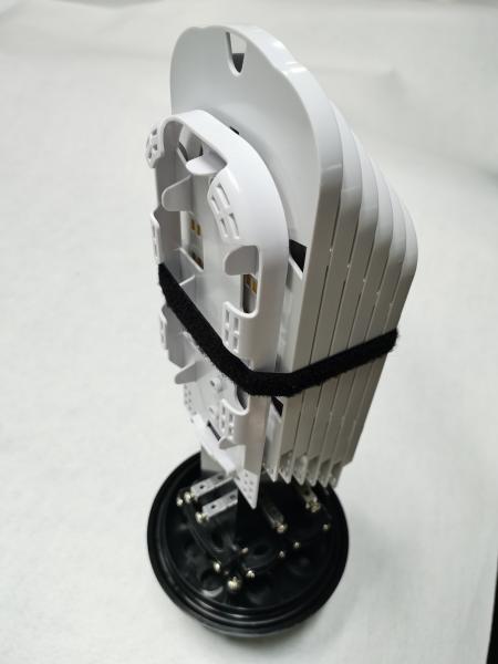 144FO Dome Optical Fiber Cable Joint Closure Large Space At Back Side Of Tray Holder