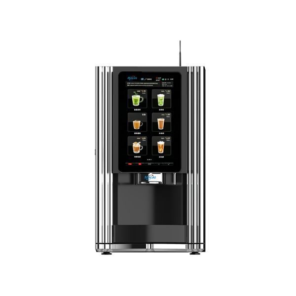 Bean To Cup Coffee Vending Machine with Touch Screen and Adjustable Brew Pressure Suitable for Commercial and Office