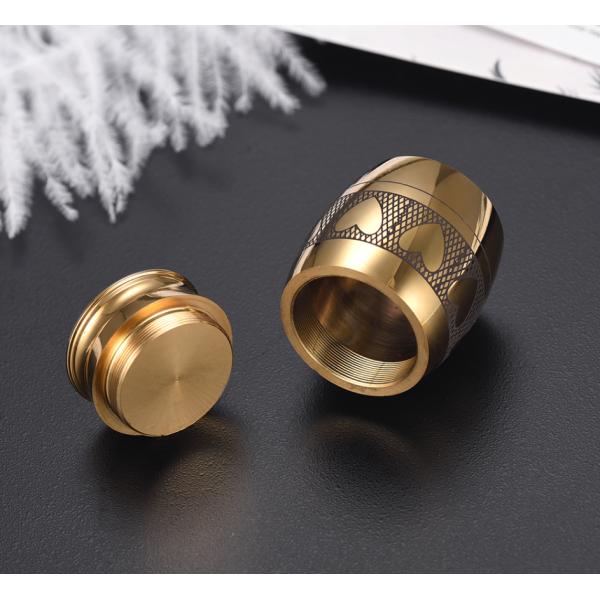 Stainless Steel Love Heart 40mm Height Memorial Pet Cremation Ashes Urn Stash Funeral