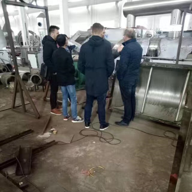 флюидизированный вибрировать 100-130kg/H - гранулятор кровати жидкости амиака сушильщика кровати дигидрованный