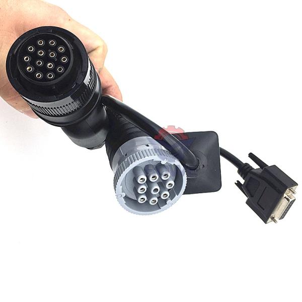 Ferramenta de diagnóstico de excavadora de peças elétricas ET3 ET4 Adaptador Linha de transmissão 457-6114 4576114