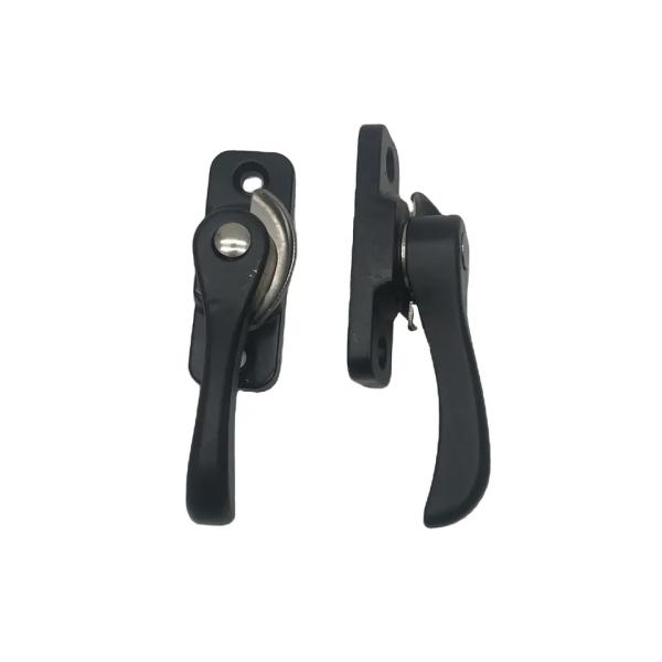 Outdoor Aluminum Crescent Window Lock Latch Champagne Powder Spraying