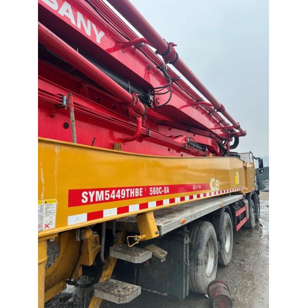Hydraulic Machining Process 20 Years Concrete Pump Truck 56 Meters with Preferential service