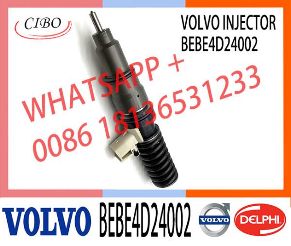 Common Rail Uint Electric Injector Fuel Pump Nozzle BEBE4D24002 for excavator EC480 21340612 21371673 85003264