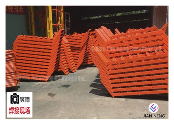 Deep Excavation Pier Steel Ladder Cage Scaffolding Safety Step Ladder Cage