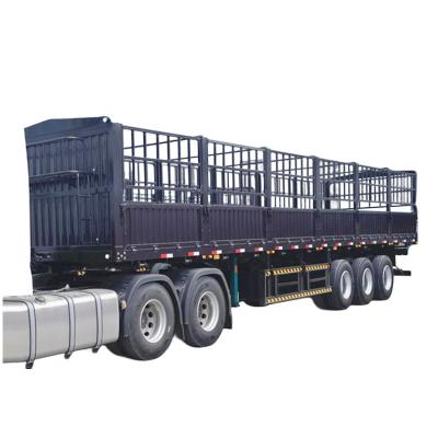 FUWA Axle Fence High Side Wall Semi Trailer With JOST 3.5 Kingpin