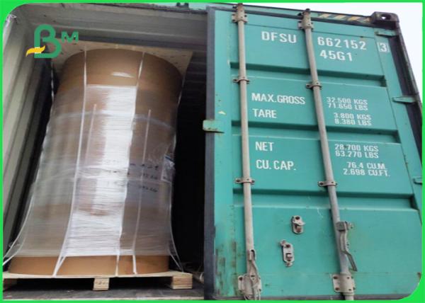 Papier enduit 300 de PE d'impression offset + 15g FDA 750 jetables/800/900mm