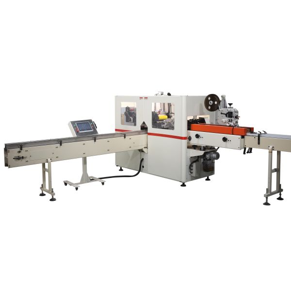 Automatic Pocket Tissue Machine 5.5KW Tissue Production Line 380V With Automatic Stacking System