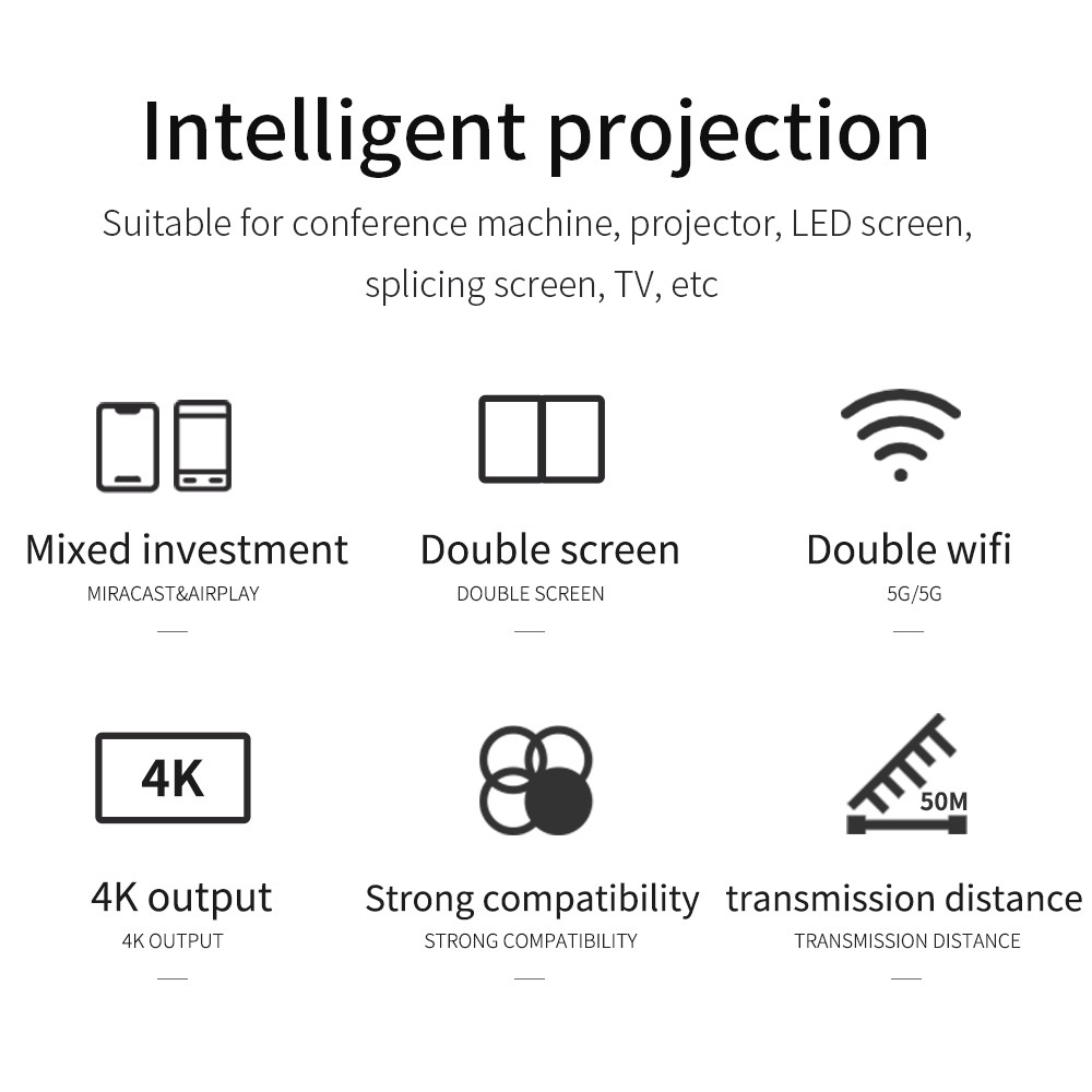 Вручитель Miracast Chromecast трансляции MAC выигрыша беспроводной для смартфона