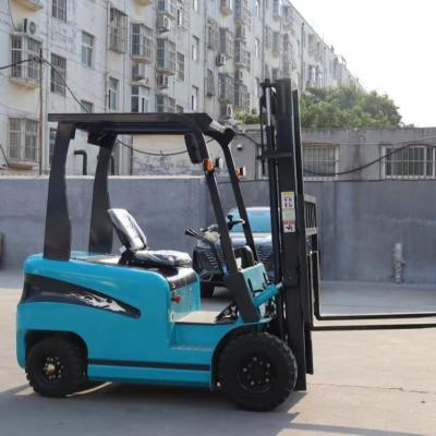 Electric 2 Ton compact electric forklift Height 3-6m Solid Tire 1.2 Meters Fork Length AC Controller