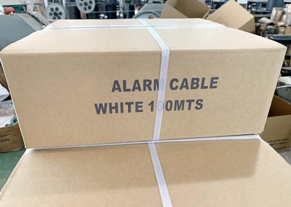 Controle de cobre desencapado macio do ² do sistema de alarme de incêndio 4C de Alarm Cable For do assaltante 0.22mm