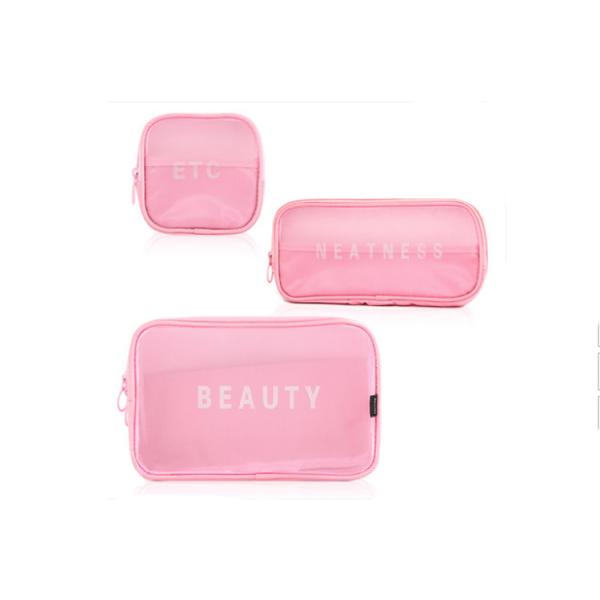 New 2019 small lipstick portable storage bag web hot three-piece carry-on makeup bags