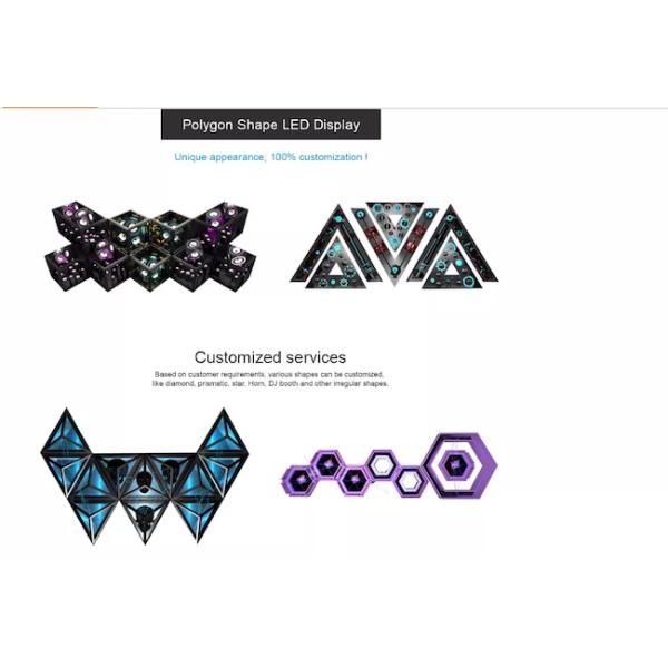 P4mm Ночной клуб Креативный светодиодный видеостень SMD2121 16 бит