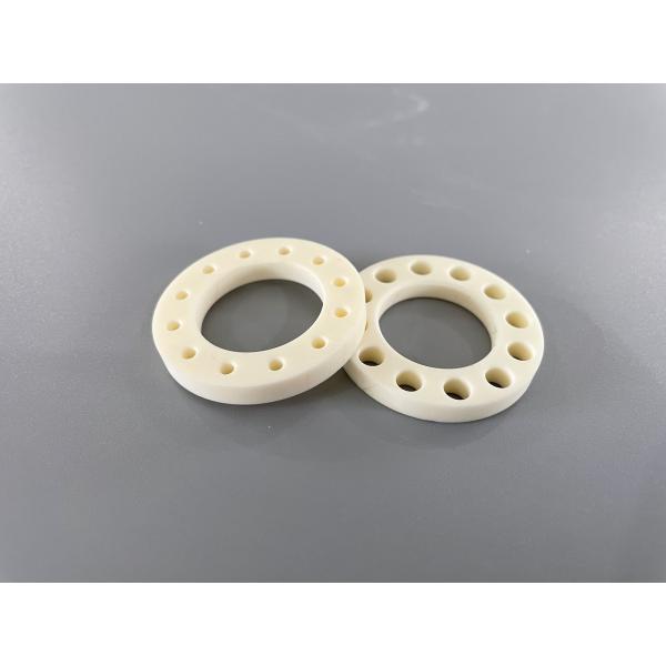 Parties structurelles en céramique à base d'alumine spéciale Résistance aux chocs des laveuses en céramique d'alumine