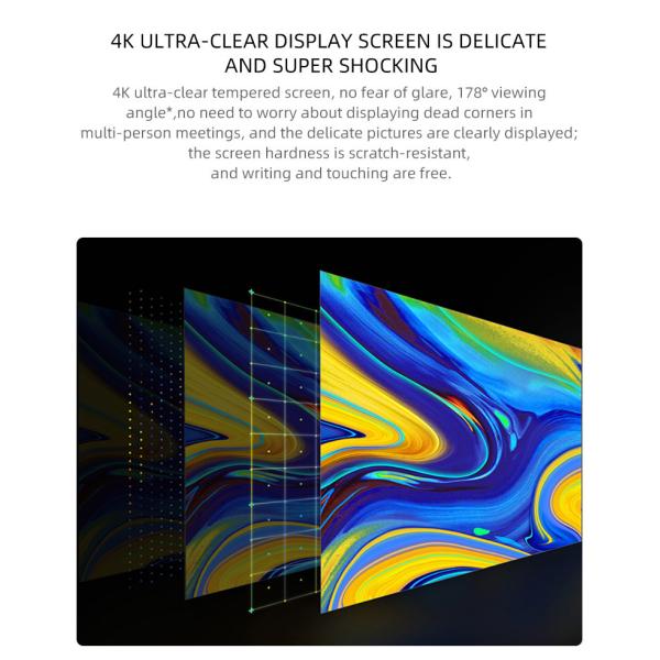 55 75 65 экран касания Whiteboard образования 85 дюймов взаимодействующий