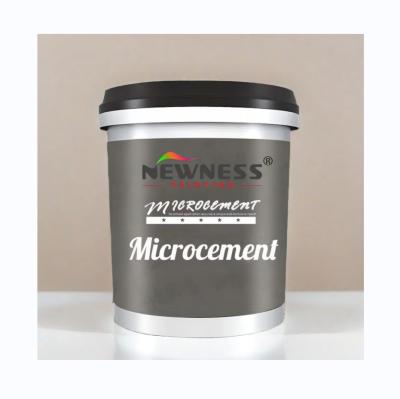 Microcemento para resistência de piso e parede com regulamentações francesas de VOC A Certificação