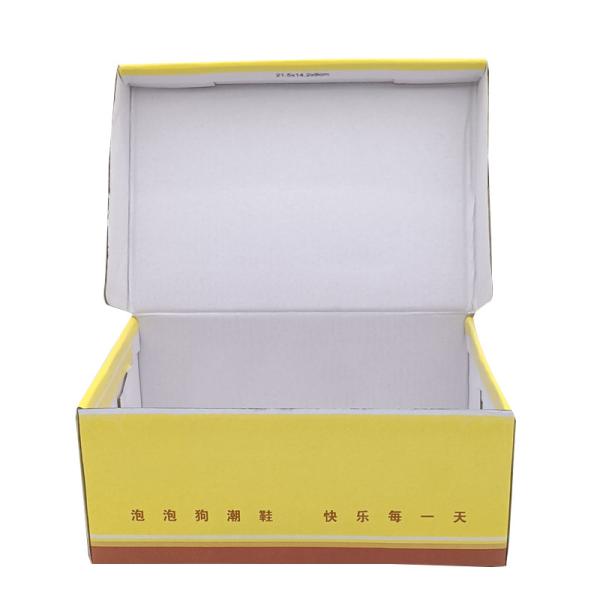 Customized Women High Heels Shipping Boxes For Leather Dress Shoes Printed Children Sneakers Sandals Packaging With Ribbon