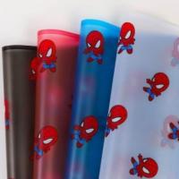 Papel de embalaje de flores de Spider Man