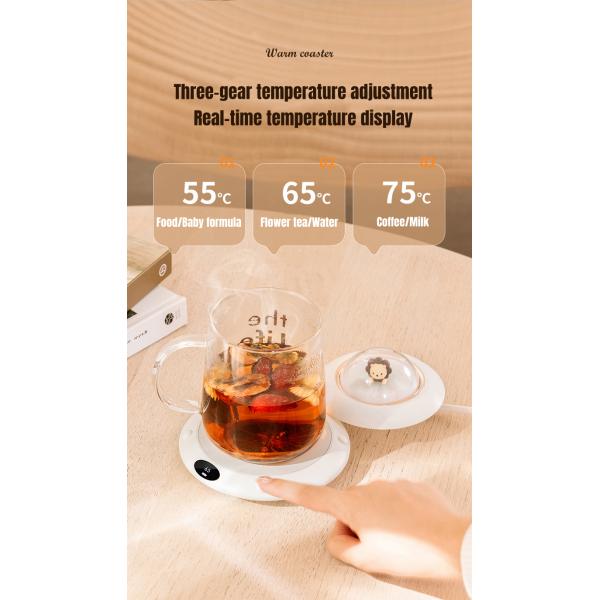 110-220 V Stylish UFO  Coffee Milk Tea Mug Cup Electric Heating Coaster Warmer