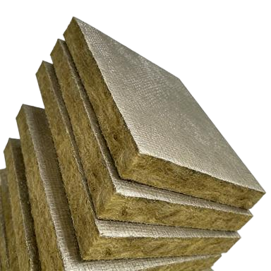 Flame Retardant Aluminum Foil Faced Fireproof Rock Wool Duct Wrap