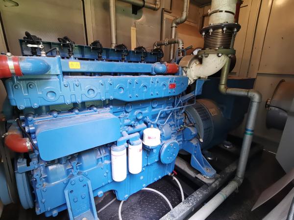 Gerador silencioso de 3 cilindros com gênero de combustível duplo de três fases 60HZ