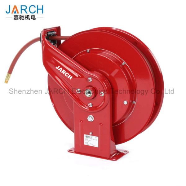 50 Feet Retractable Hose Reel Long Life Drive Spring Driven For Air / Water