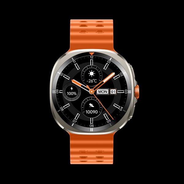 KW298PRO 1.43 AMOLED BT Calling Smart Watch with 100 Sports Modes