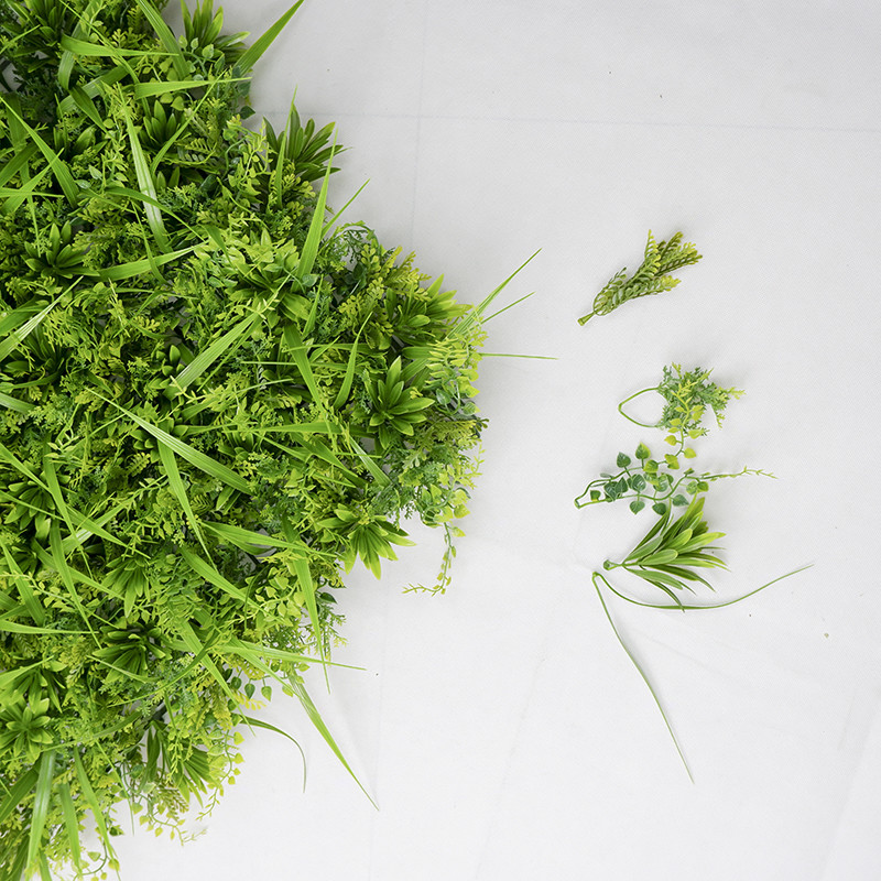 УЛЬТРАФИОЛЕТОВОЕ пластикового завода панели стены Boxwood изгороди искусственного анти-
