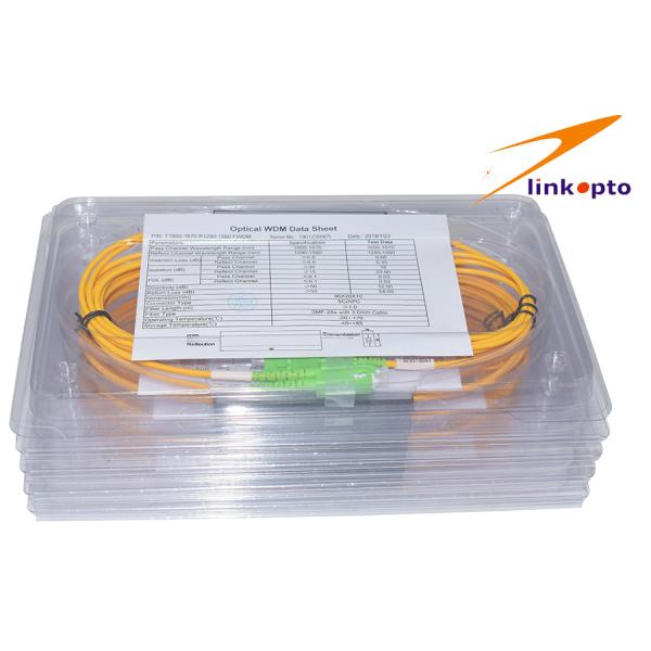 Catv фильтрует Splitter волокна 1490nm 1550nm SMF FWDM оптически