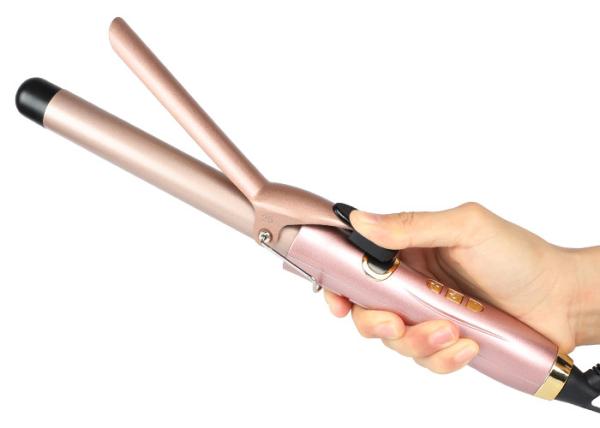 ferramenta quente do cabelo de 240V 60Hz ferro de ondulação de 1 polegada com o tambor do revestimento cerâmico