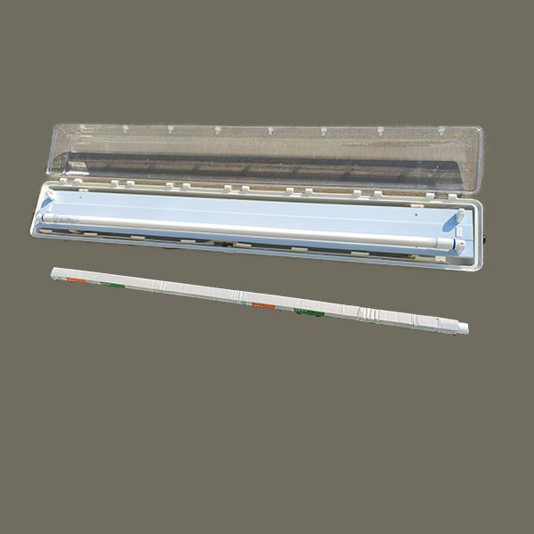 4' Luminaires perigosos de iluminação lineares conduzidos à prova de explosões 2x9W 2x18W do lugar