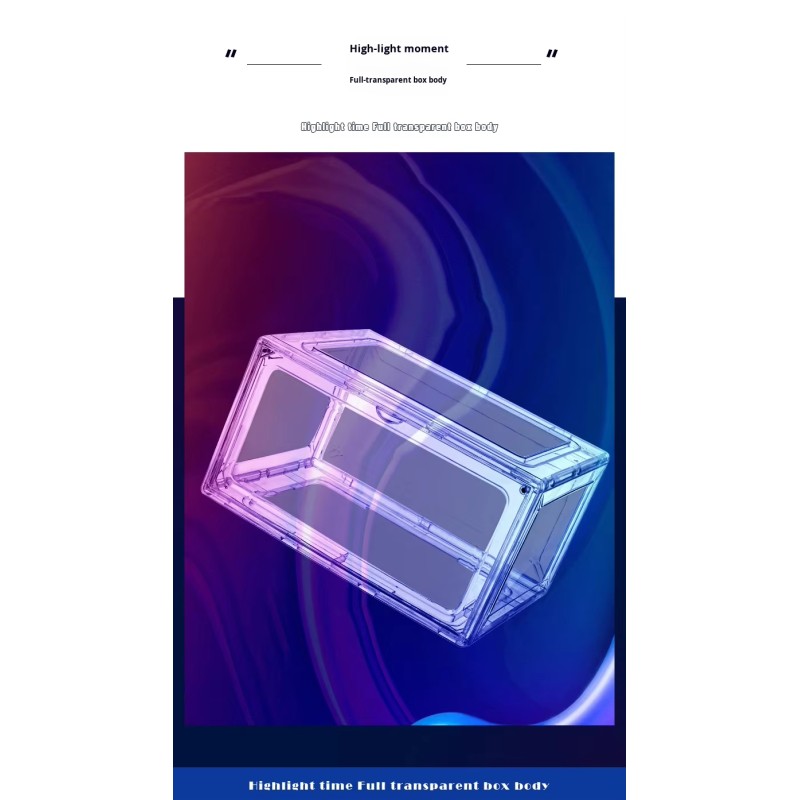High Quality Multi-Functional Transparent Storage Box Durable Plastic Shoe Box