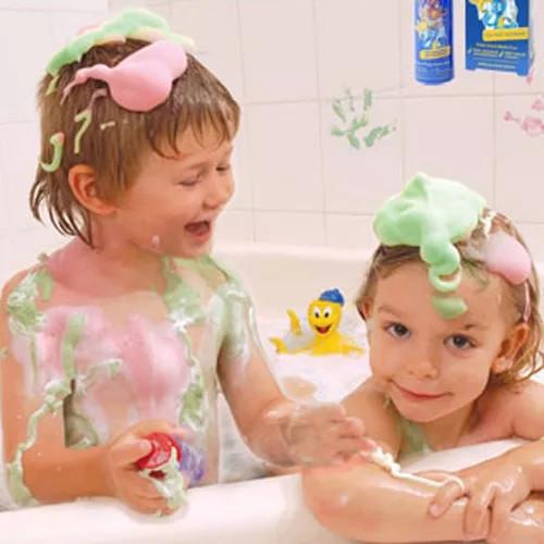 OEM Purple Bath Foam Spray Water based Aluminum Material