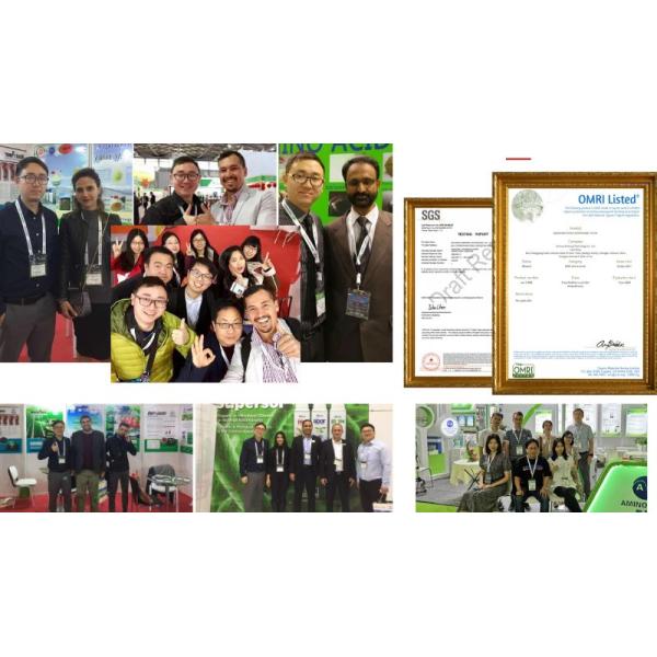 Los pescados de la producción del fertilizante orgánico pulverizan el fertilizante orgánico de la planta rica en proteina