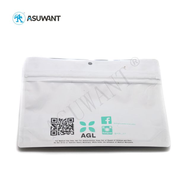 Child Resistant Exit k Bag Environmental Friendly Stand Up For Concentrates