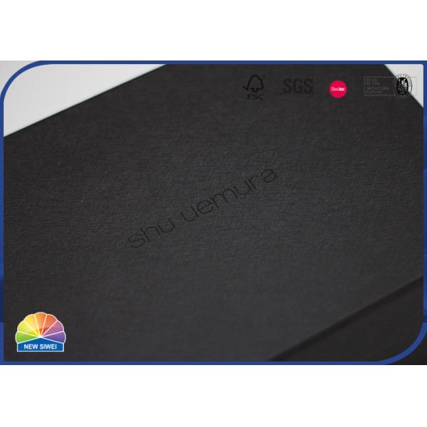 Smooth PU Leather Finished Jewelry Paper Gift Box With Lids Recyclable Red Color