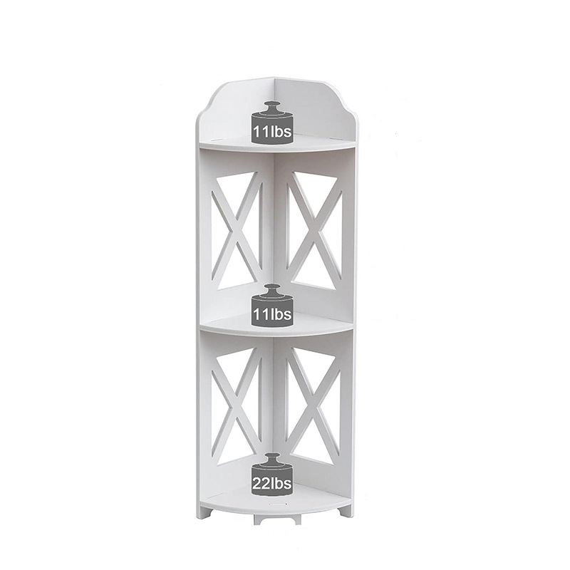 Living Room Storage Corner Shelf Flower Shelf Bathroom Bathroom Bedroom Bedside Triangle Storage Floor Shelf