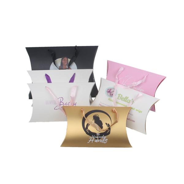 Rigid Gift Wig Packaging Box Custom Luxury Hair Extension Packaging