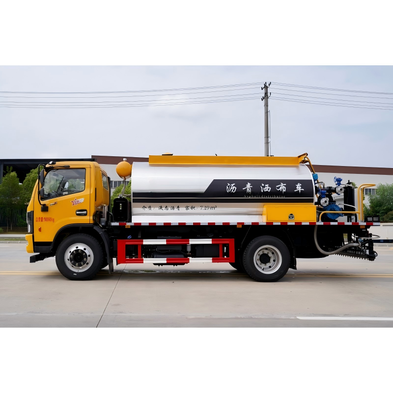 8cbm Emulsified Hot Asphalt High-viscosity Modified Asphalt Distribution truck
